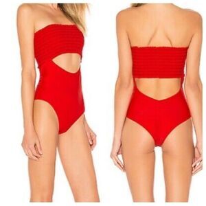 NWT Ellejay Saige Cherry 1pc swimsuit